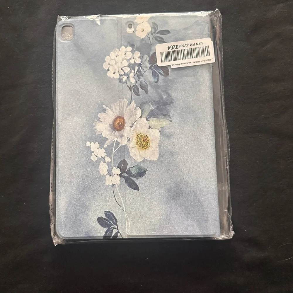 Floral Blue Tablet Case